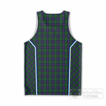Shaw Tartan Crest Men Tank Top Scotland Coat of Arm Flag Style - Tartan Vibes Clothing