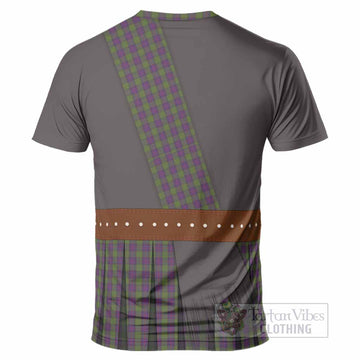Shaw Tartan Crest T-Shirt Kilt Costume Style