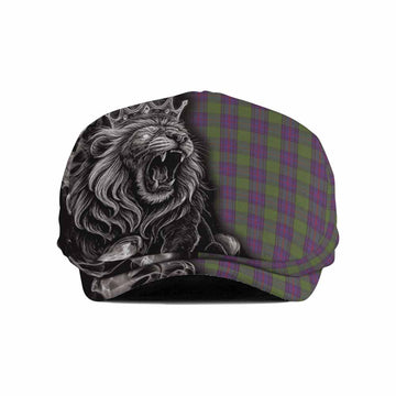 Shaw Tartan Flat Cap, Jeff Cap Roaring Lion Heritage