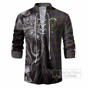 Shaw Tartan Ghillie Shirt Roaring Lion Heritage