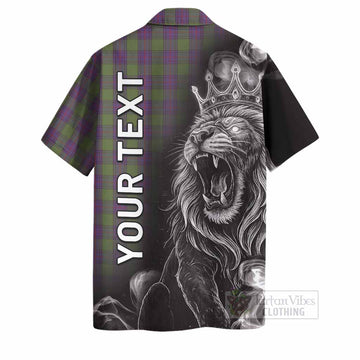 Shaw Tartan Hawaiian Shirt Roaring Lion Heritage