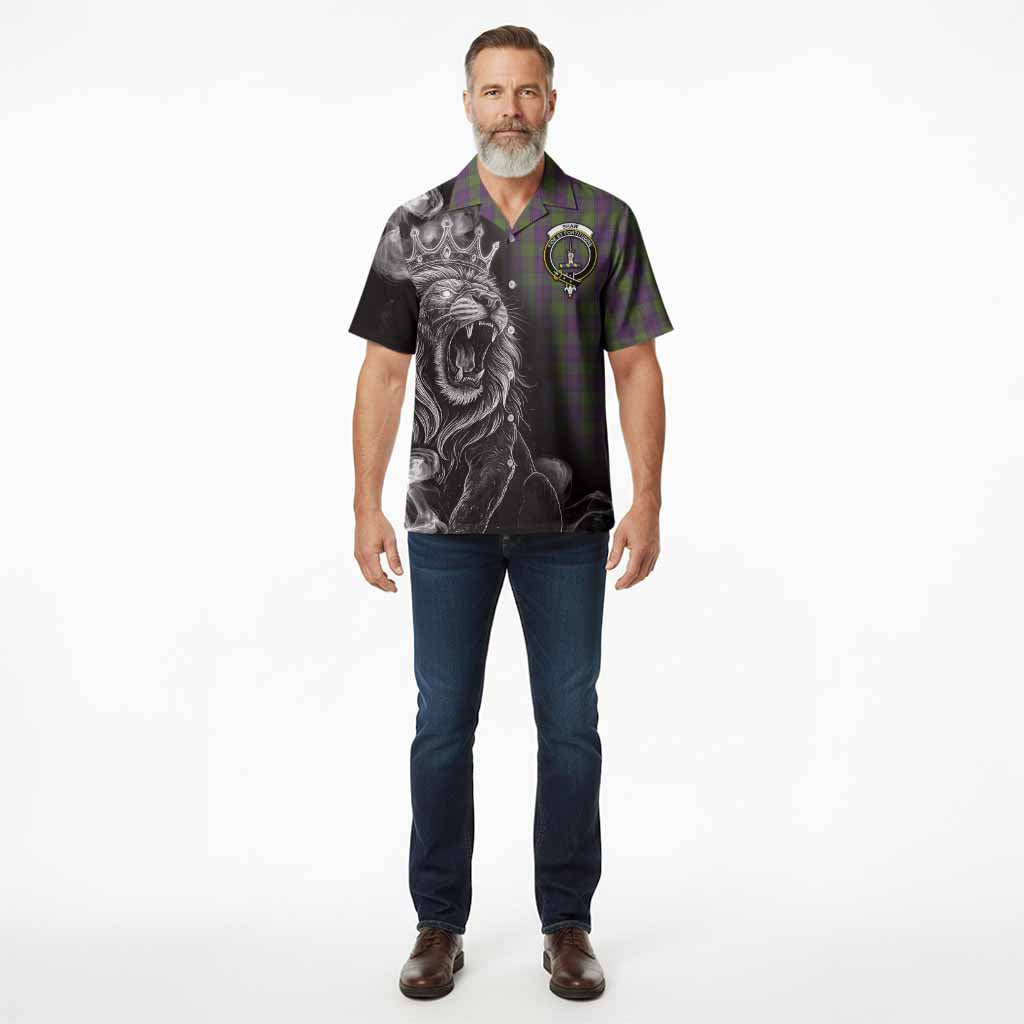 Shaw Tartan Hawaiian Shirt Roaring Lion Heritage