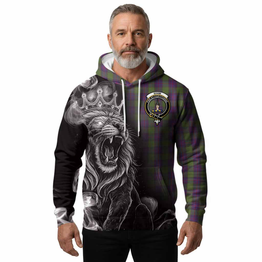 Shaw Tartan Hoodie Roaring Lion Heritage