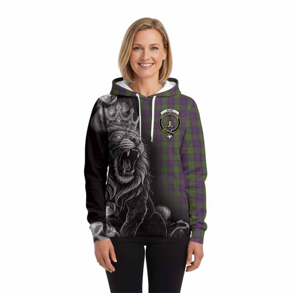 Shaw Tartan Hoodie Roaring Lion Heritage