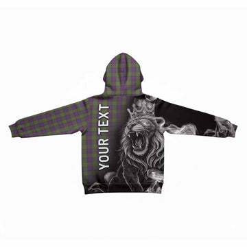 Shaw Tartan Kid Hoodie Roaring Lion Heritage