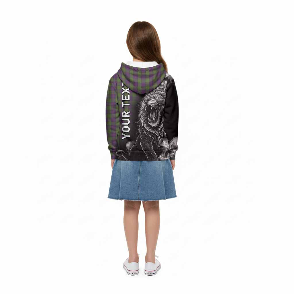 Shaw Tartan Kid Hoodie Roaring Lion Heritage