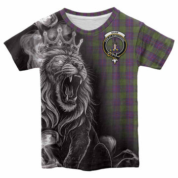 Shaw Tartan Kid T-shirt Roaring Lion Heritage