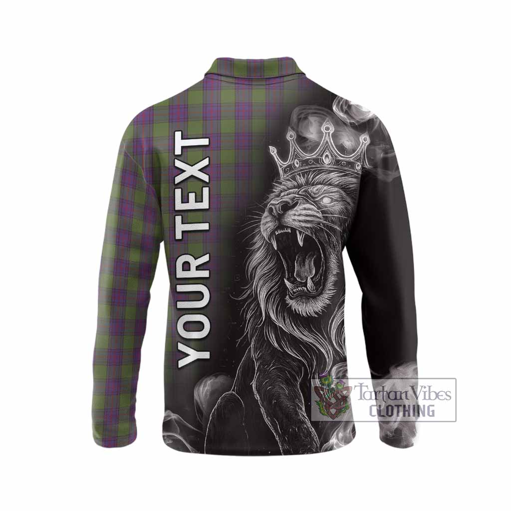 Shaw Tartan Long Sleeve Polo Shirt Roaring Lion Heritage