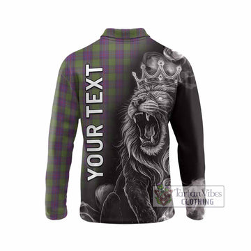 Shaw Tartan Long Sleeve Polo Shirt Roaring Lion Heritage