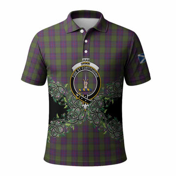 Shaw Tartan Polo Shirt Thistle Scottish Spirit