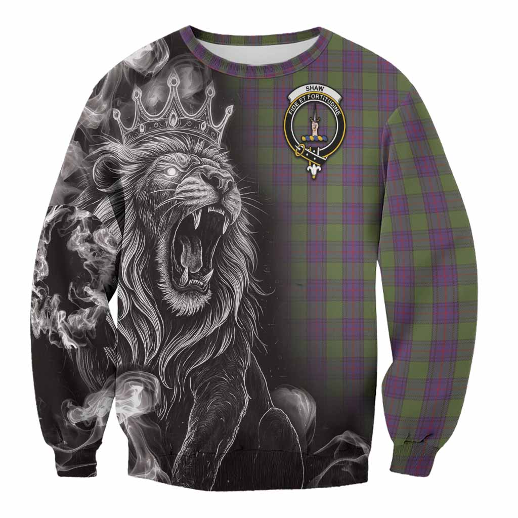 Shaw Tartan Sweatshirt Roaring Lion Heritage