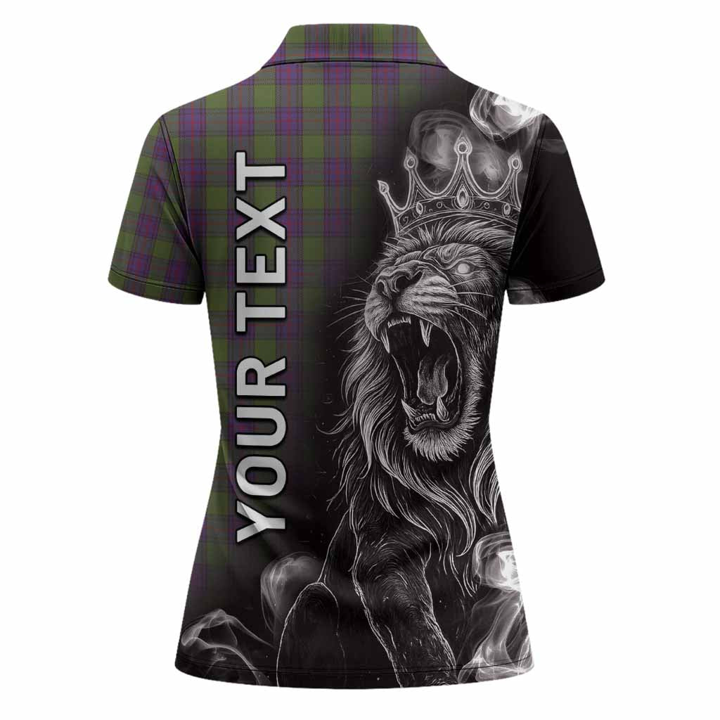 Shaw Tartan Women Polo Shirt Roaring Lion Heritage
