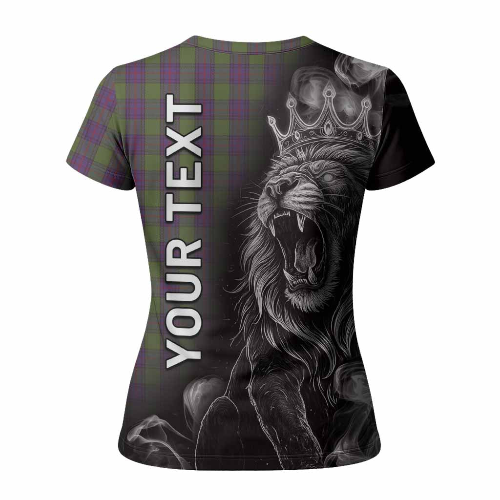 Shaw Tartan Women T shirt Roaring Lion Heritage
