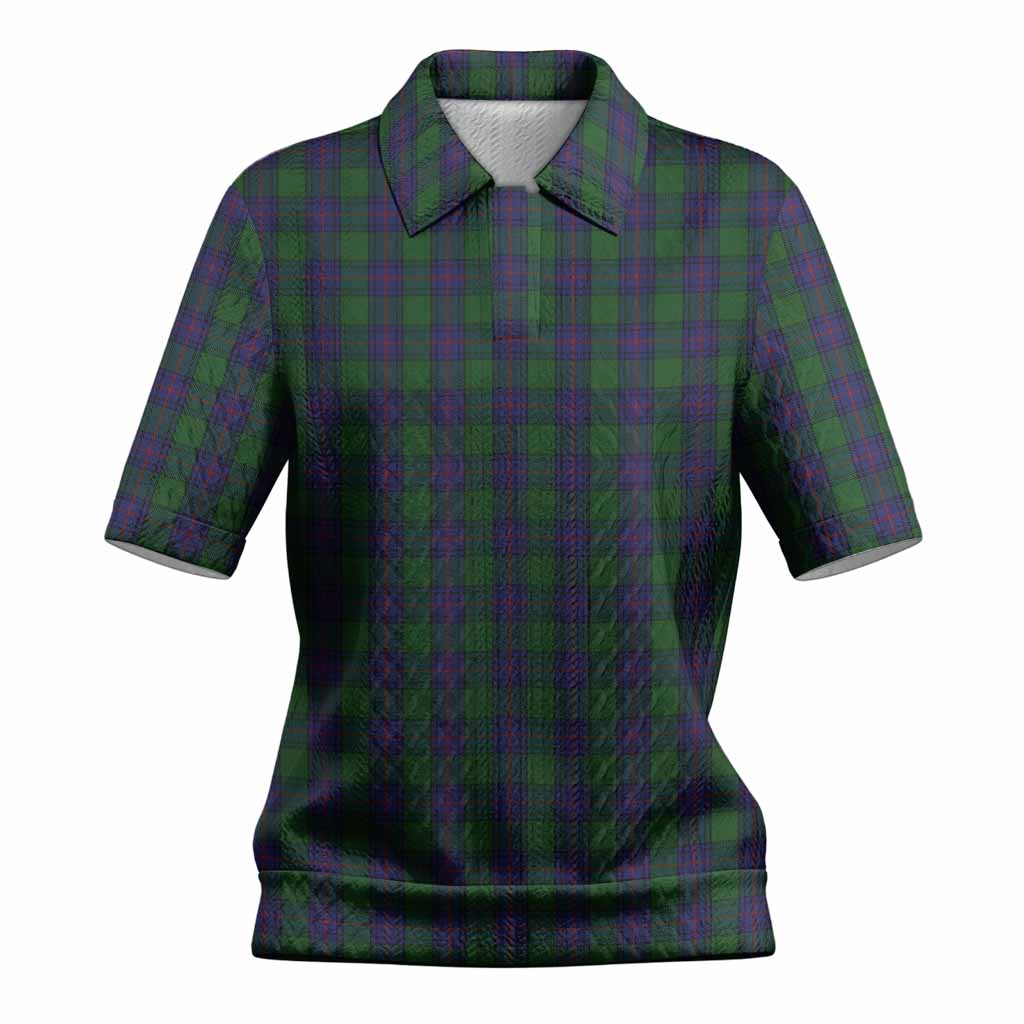 Shaw Tartan Women’s Polo Sweater Top