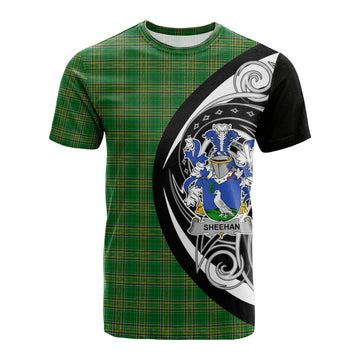 Sheehan Irish Clan Cotton T-shirt Celtic Circle Style Kid's Shirt - Tartan Vibes Clothing