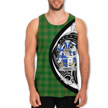 Sheehy Irish Clan Men's Tank Top Celtic Circle Style
