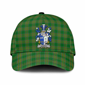 Sheehy Irish Clan Tartan Classic Cap with Coat of Arms