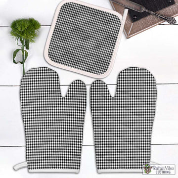 Shepherd Tartan Combo Oven Mitt & Pot-Holder Combo 1 Oven Mitt & 1 Pot-Holder White - Tartan Vibes Clothing
