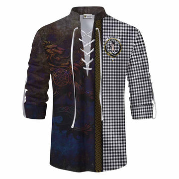 Shepherd Tartan Family Crest Ghillie Kilt Shirt Alba Gu Brath Be Brave Lion Ancient Style