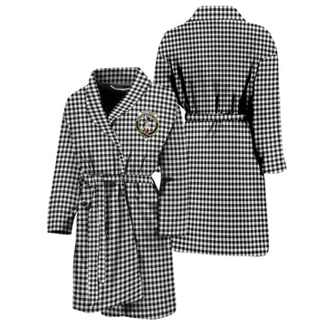 Shepherd Tartan Bathrobe with Family Crest