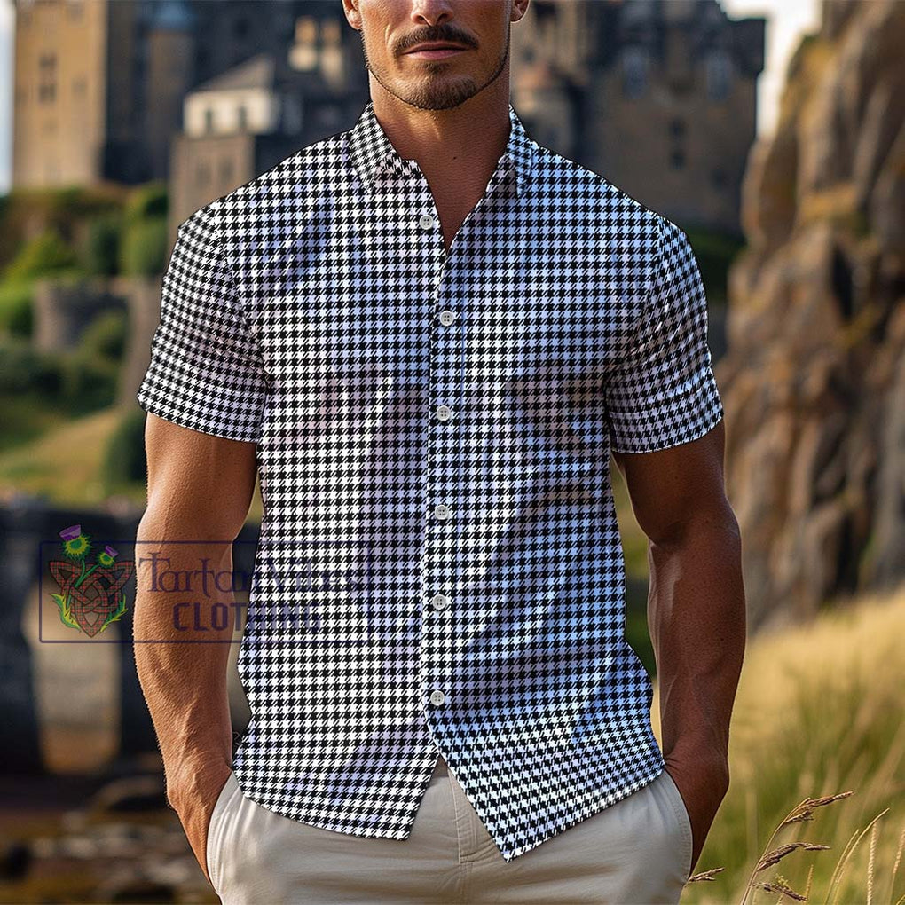 Shepherd Tartan Cotton Hawaiian Shirt Adult - Tartanvibesclothing Shop