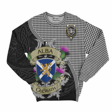 Shepherd Tartan Family Crest Sweatshirt Lion Rampant Royal Thistle Shield Celtic Inspired