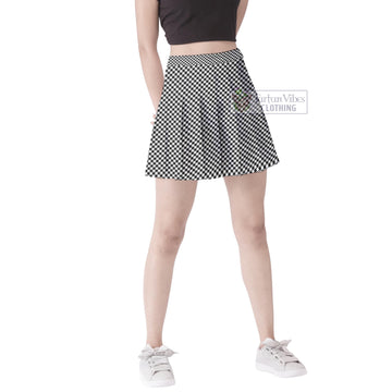 Shepherd Tartan Women's Plated Mini Skirt