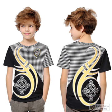 Shepherd Tartan Kid T-Shirt with Family Crest and Celtic Symbol Style Youth XL Size14 - Tartan Vibes Clothing