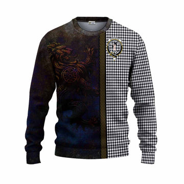 Shepherd Tartan Family Crest Knitted Sweater Alba Gu Brath Be Brave Lion Ancient Style