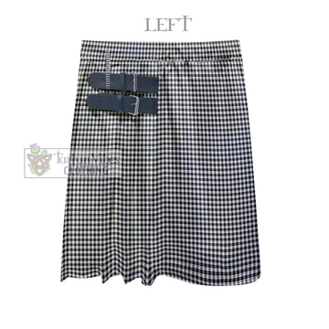 Shepherd Tartan Men's Pleated Skirt - Fashion Casual Retro Scottish Kilt Style