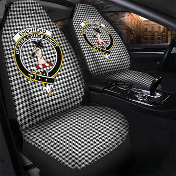 Shepherd Tartan Car Seat Cover with Family Crest
