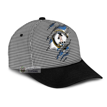 Shepherd Tartan Classic Cap with Family Crest In Me Style