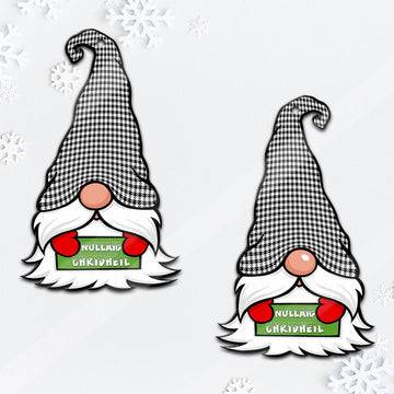 Shepherd Gnome Christmas Ornament with His Tartan Christmas Hat