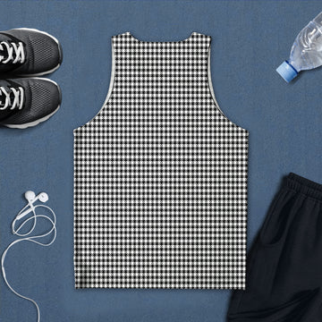 Shepherd Tartan Mens Tank Top with Family Crest