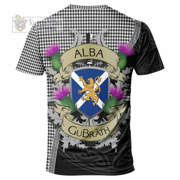 Tartan Vibes Clothing Shepherd Tartan Family Crest T-Shirt Lion Rampant Royal Thistle Shield Celtic Inspired