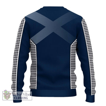 Shepherd Tartan Knitted Sweater with Family Crest and Lion Rampant Vibes Sport Style - Tartan Vibes Clothing