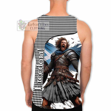 Tartan Vibes Clothing Shepherd Crest Tartan Men's Tank Top Inspired by the Freedom of Scottish Warrior