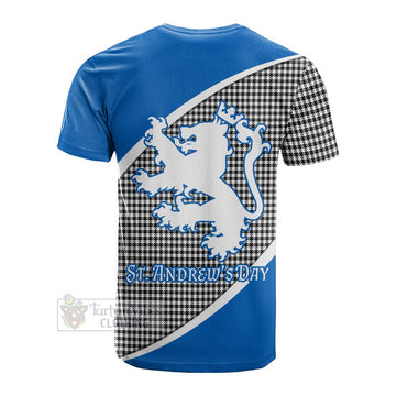 Tartan Vibes Clothing Shepherd Family Crest Tartan Cotton T-shirt Celebrate Saint Andrew's Day in Style
