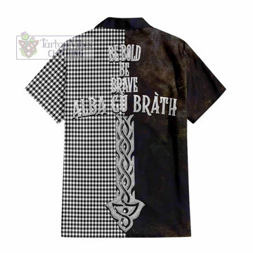 Shepherd Tartan Family Crest Hawaiian Shirt Alba Gu Brath Be Brave Lion Ancient Style