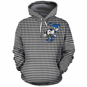 Shepherd Clan Crest In Me Tartan Cotton Hoodie Scotland Flag Style