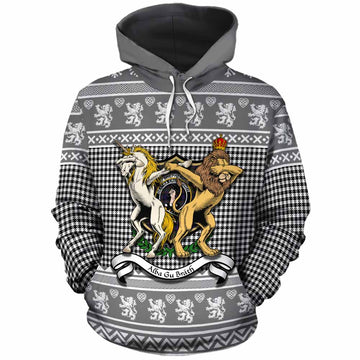 Shepherd Clan Tartan Crest Christmas Cotton Hoodie Coat of Arms Funny Style