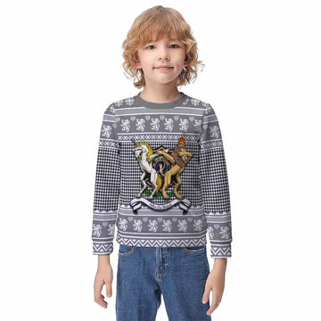 Shepherd Clan Tartan Crest Christmas Kid Ugly Sweatshirt Coat of Arms Funny Style