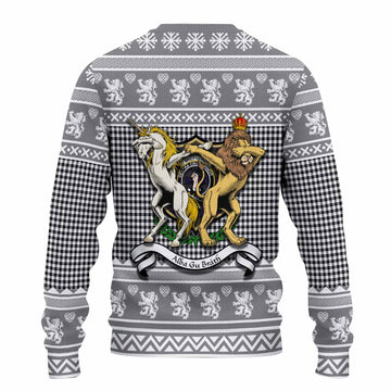 Shepherd Clan Tartan Crest Christmas Ugly Sweater Coat of Arms Funny Style