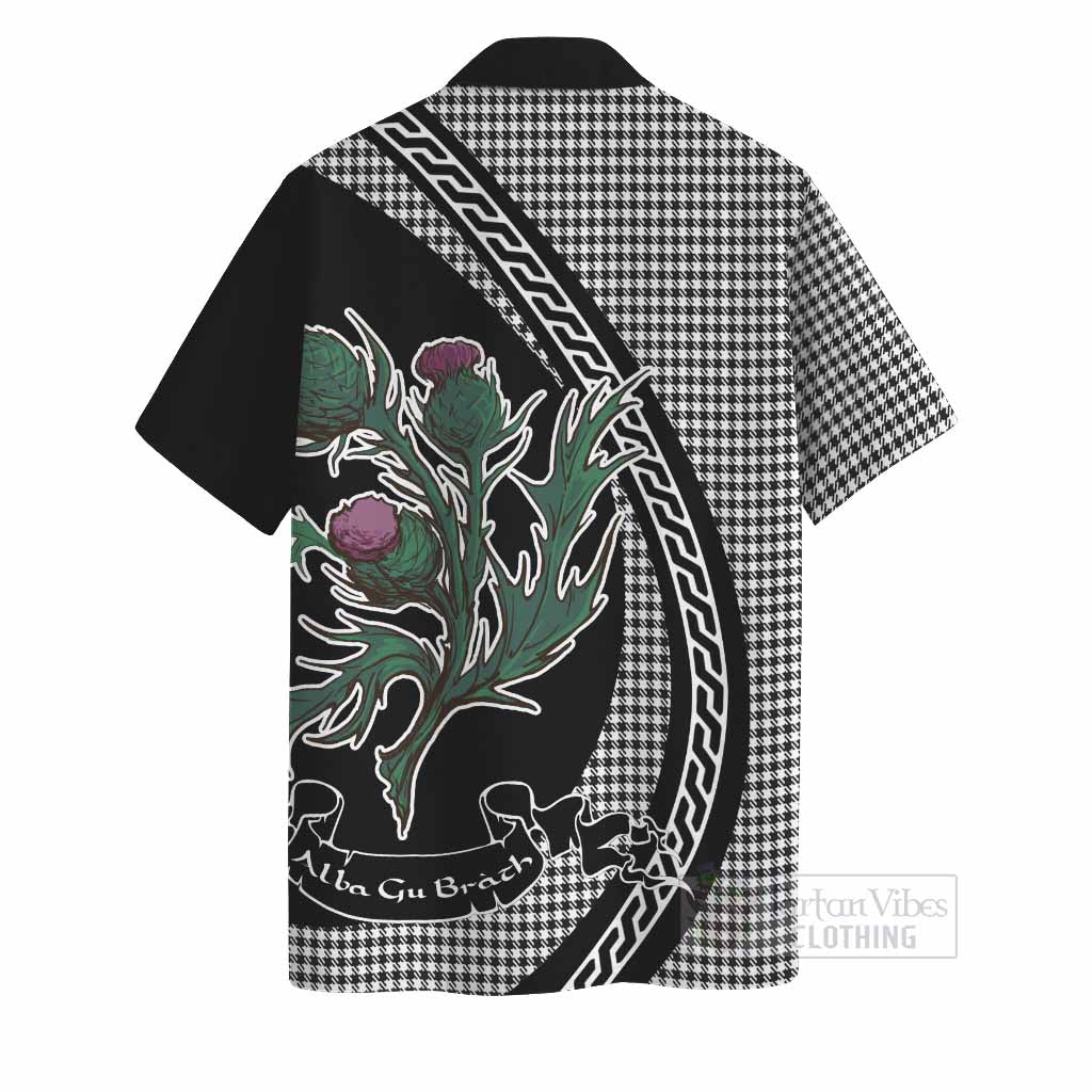 Shepherd Family Crest Tartan Hawaiian Shirt Alba Thistle Inspired - Tartan Vibes Clothing