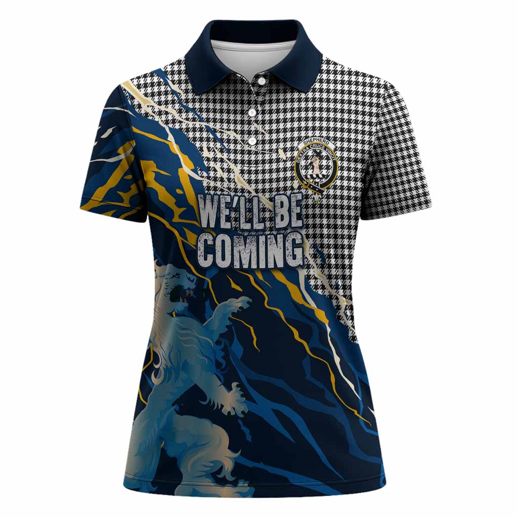 Shepherd Scotland Tartan Women Polo Shirt WC2026 Football - We'll Be Coming