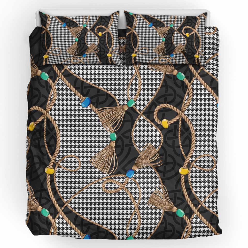 Shepherd Scottish Tartan Twisted Ropes Stylized Bedding Set UK Bedding Set UK King 91*87 inch - Tartan Vibes Clothing