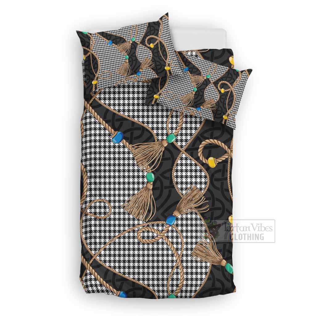Shepherd Scottish Tartan Twisted Ropes Stylized Bedding Set UK Bedding Set UK Double 79*79 inch - Tartan Vibes Clothing