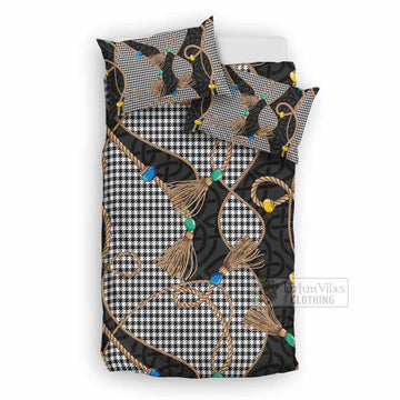 Shepherd Scottish Tartan Twisted Ropes Stylized Bedding Set UK Bedding Set UK Double 79*79 inch - Tartan Vibes Clothing