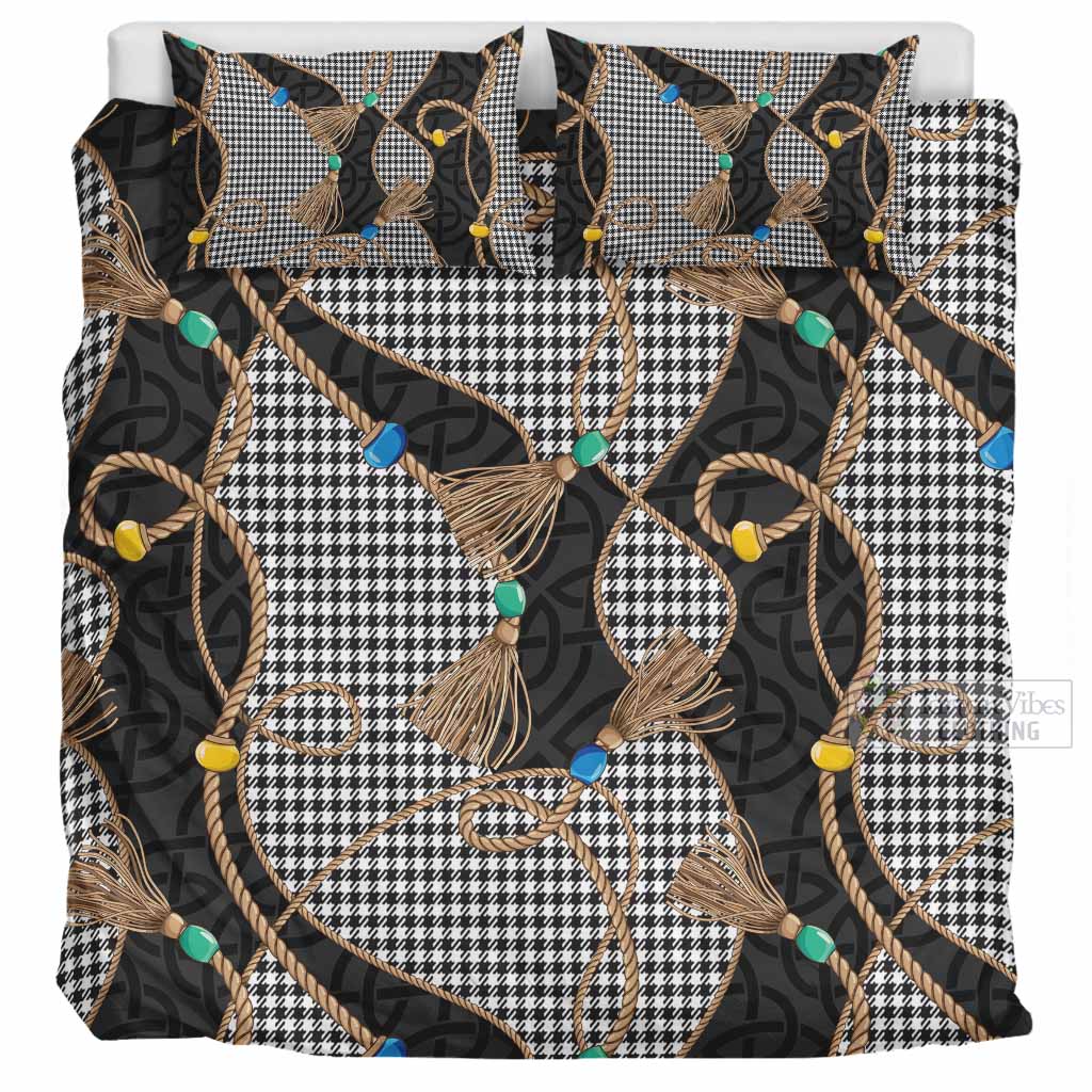 Shepherd Scottish Tartan Twisted Ropes Stylized Bedding Set UK Bedding Set UK Super King 104*94 inch - Tartan Vibes Clothing