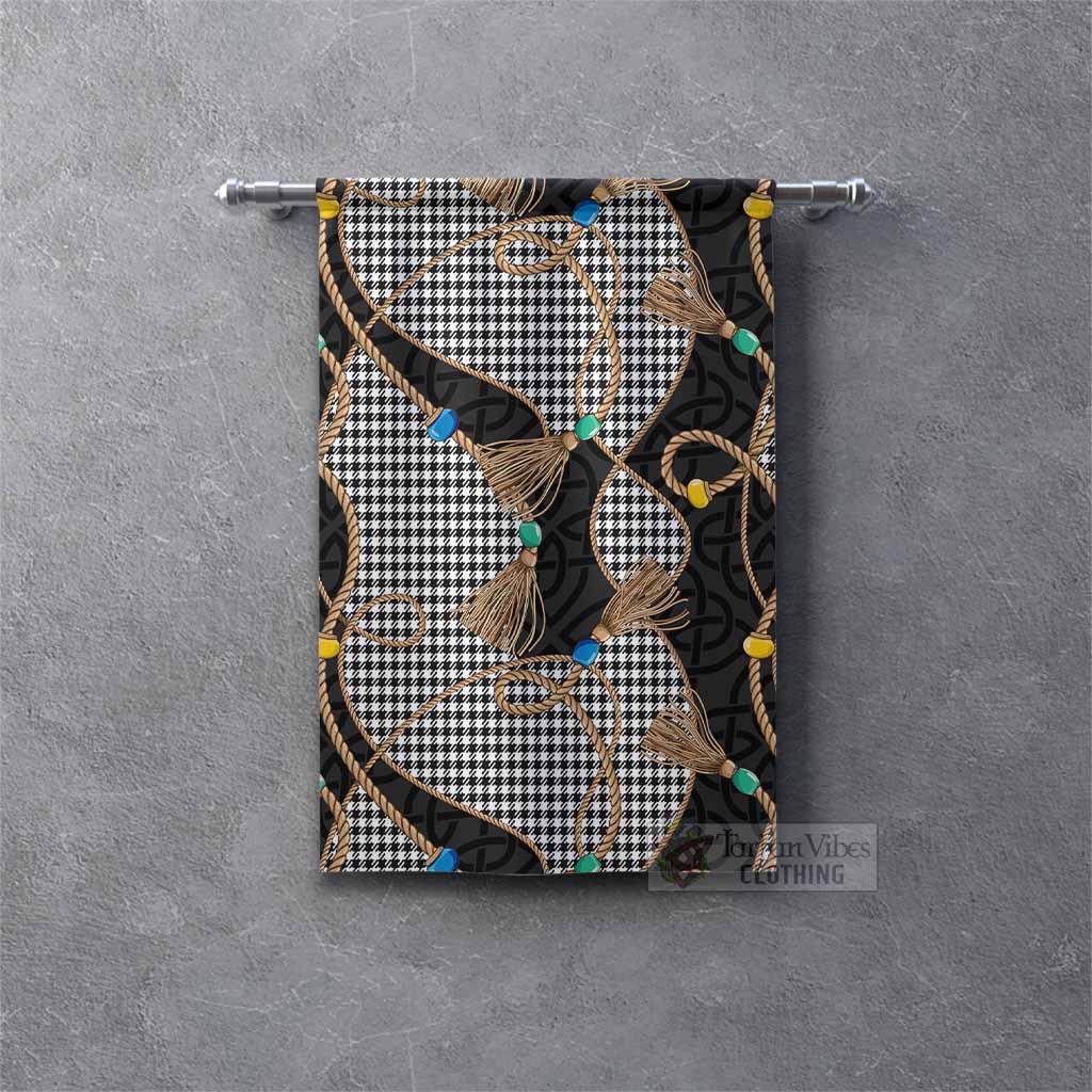 Shepherd Scottish Tartan Twisted Ropes Stylized Gonfalon Rectangle - Tartan Vibes Clothing